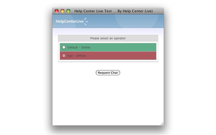 Screenshots - Help Center Live!